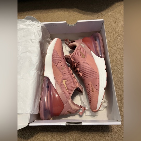 nike 270 rust pink